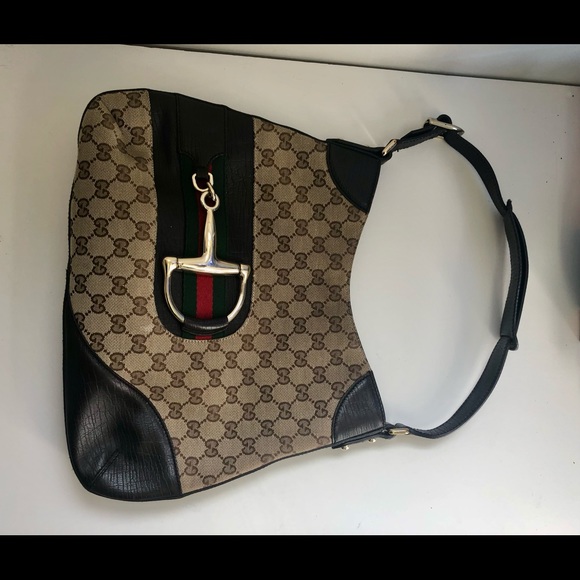 Gucci Halser Hobo monogram canvas - Picture 8 of 10
